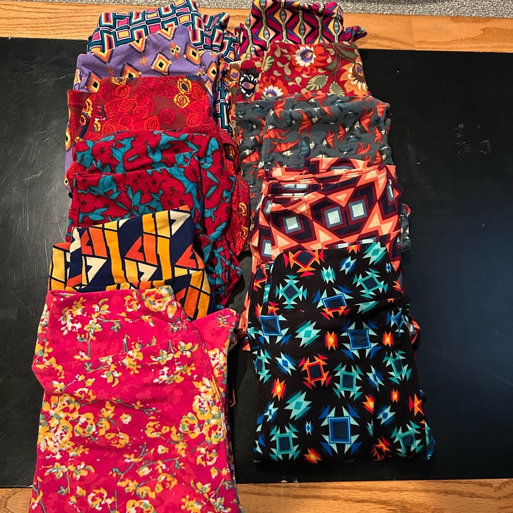 Lularoe Leggings Bundle 11 Pair all one source